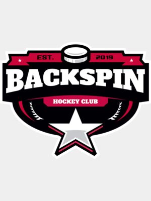 Backspin Hockey Club logo template