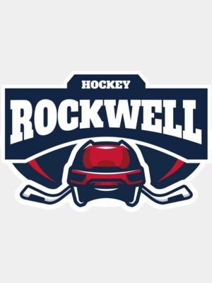 Rockwell Hockey logo template 02