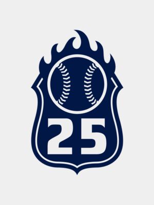 Baseball Number Logo 01