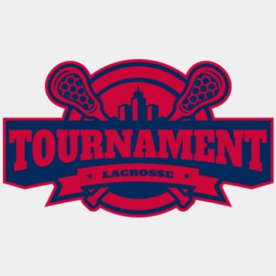 Tournament Lacrosse Logo Template Thumbnail