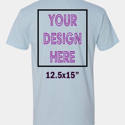 Standard Screen Print Transfer X-Large Back Area Thumbnail