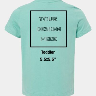 Standard Screen Print Transfer Toddler Full Size Back Area Thumbnail