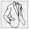 Full Color Transfer Neck Label / Tag  Thumbnail